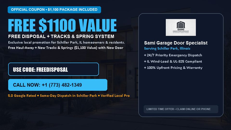 Sami Garage Door Specialist FREE Haul-Away & Heavy-Duty Tracks with New Door